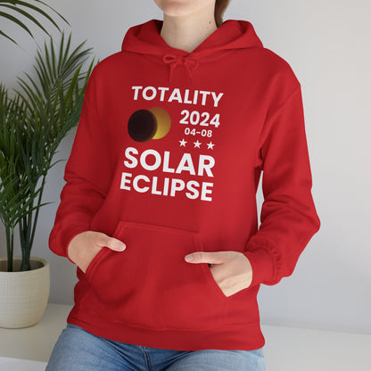 Totality Solar Eclipse 2024 America Retro Total Eclipse Hoodie For Men Women Hoodie