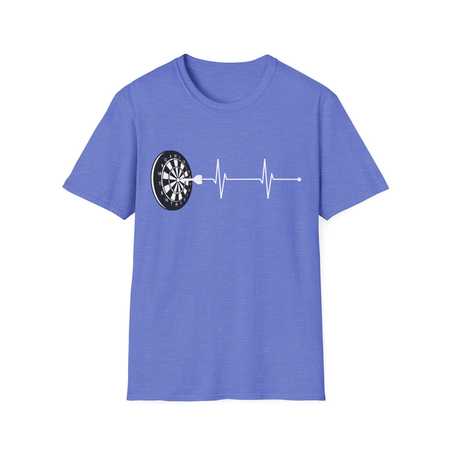 Cute Dart Heartbeat Dart Player Men Women Dart Board Lovers T-Shirt