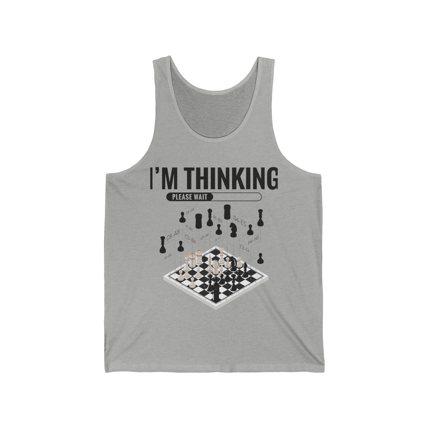 I'm Thinking Chess Funny Chess Player Playing Tank Top For Men Women Tank Top