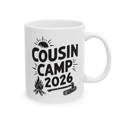 Cousin Camp 2026 Summer Vacation Trip Matching Family Coffee Mug For Men Women