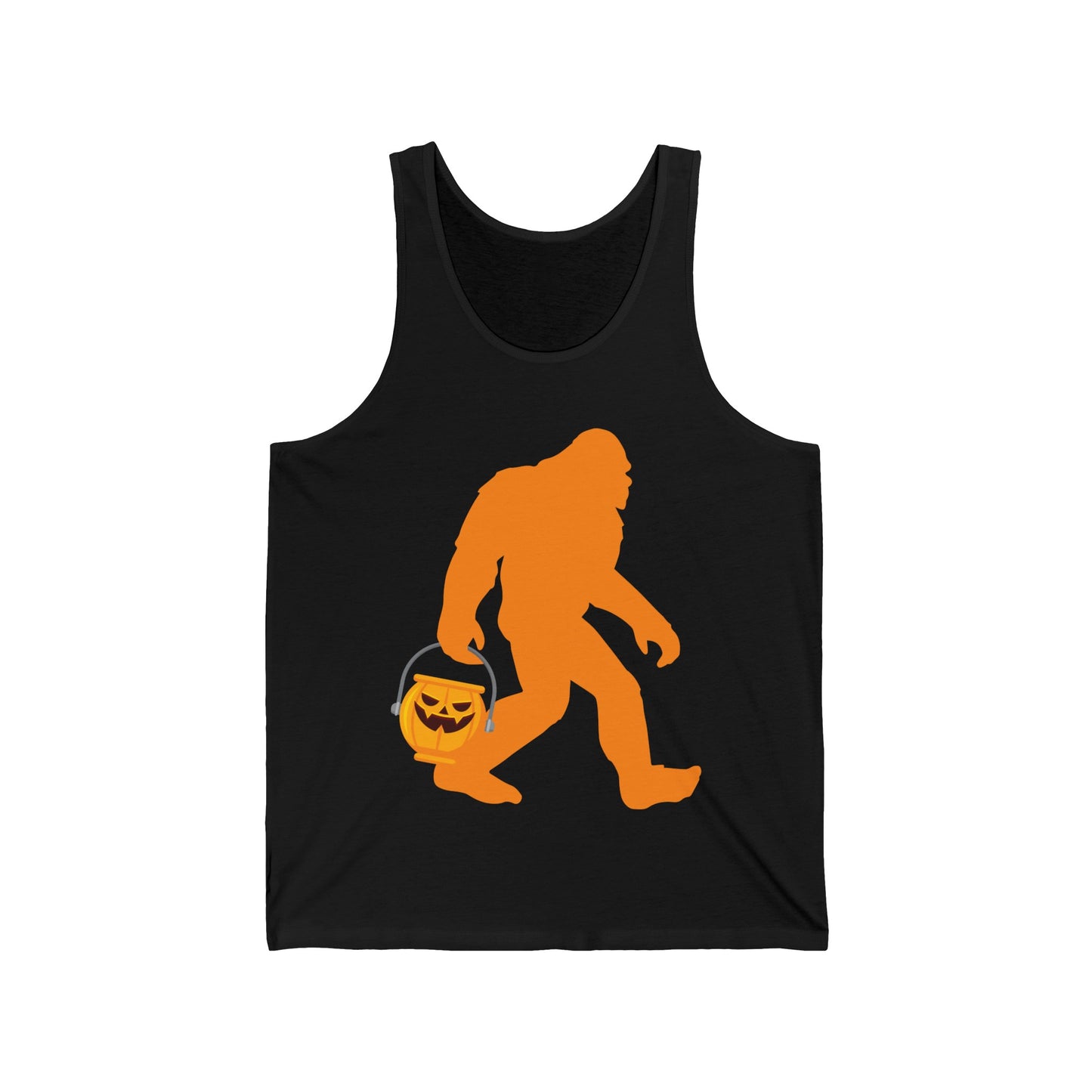 Funny Bigfoot Halloween Trick or Treat Costumes Tank Tops For Men Women