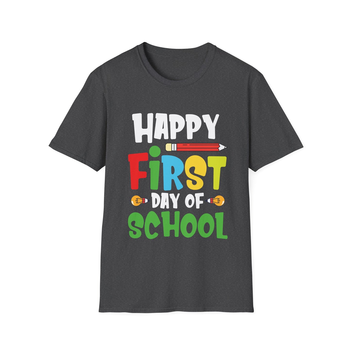 Happy First Day of School Teacher Student Back to School T-Shirt