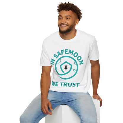 In Safemoon We Trust Blockchain Cryptocurrency Crypto  Men Women T-Shirt