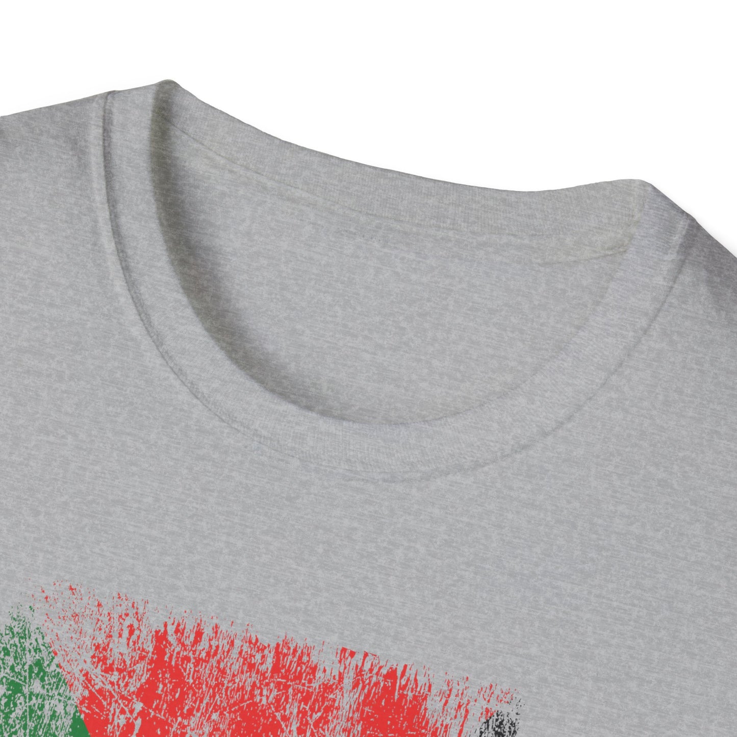 Distressed  Palestine Flag I love Palestine Gaza Vintage T-Shirt For Men T-Shirt