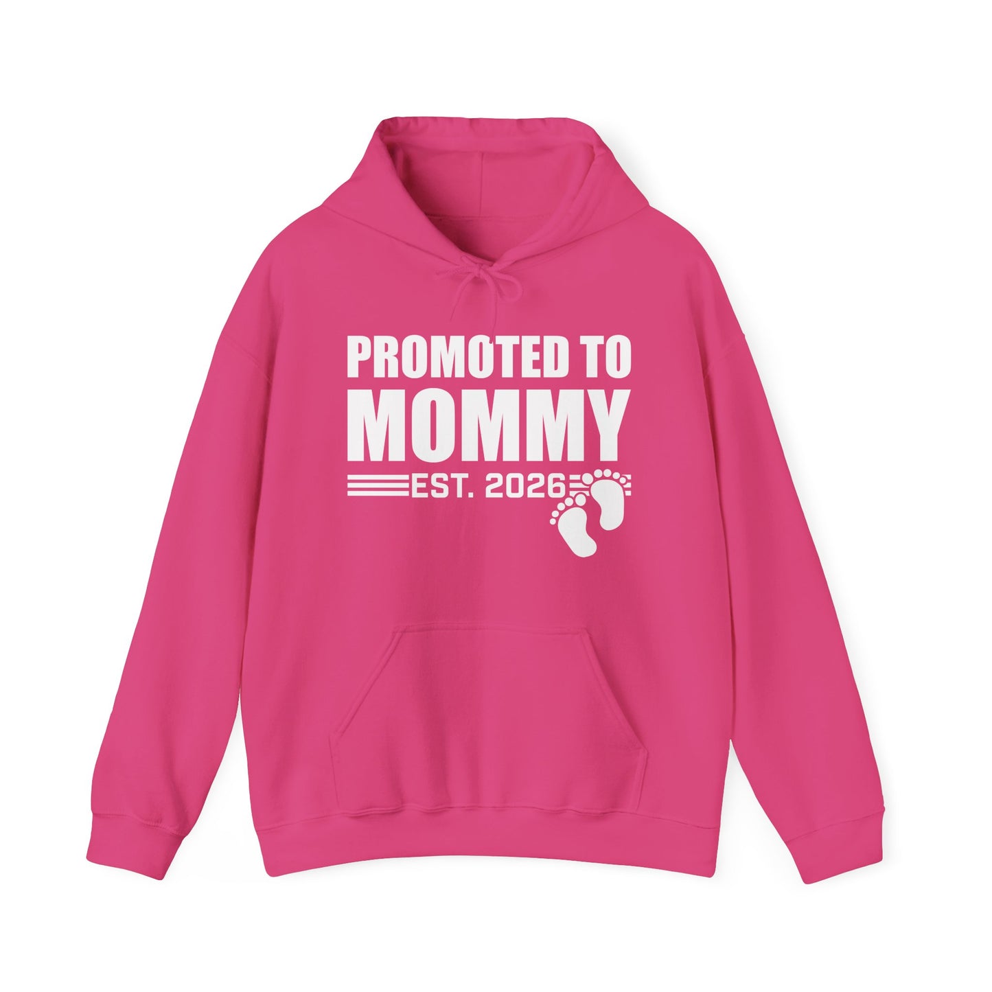 Promoted To Mommy 2026 Pregnancy Announcement Mothers Day Mom To Be Hoodie