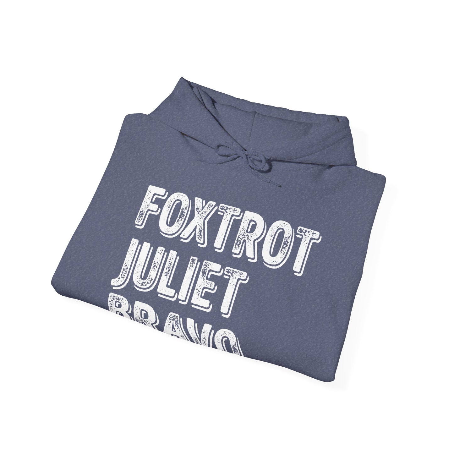 Retro Vintage Foxtrot Juliet Bravo Hoodie For Men Women