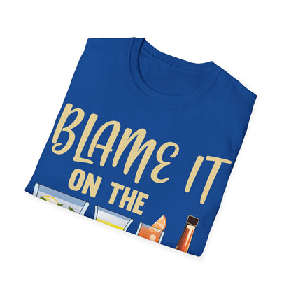 Blame It On The Drink Package Funny Cruise T-Shirt For Men Women T-Shirt