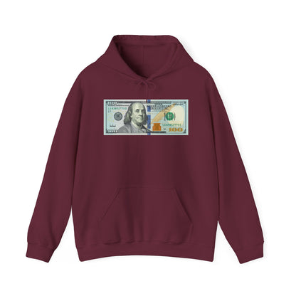 Funny Pro Trump 100 Dollar Bill Donald Trump Signature 4th of July American Patriot Support Trump Gift Hoodie