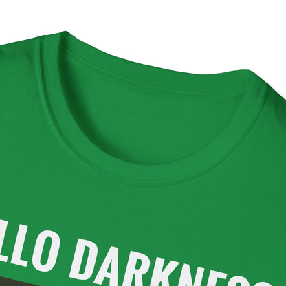 Funny Hello Darkness My Old Friend Solar Eclipse April 08, 2024 T-Shirt For Men Women T-Shirt