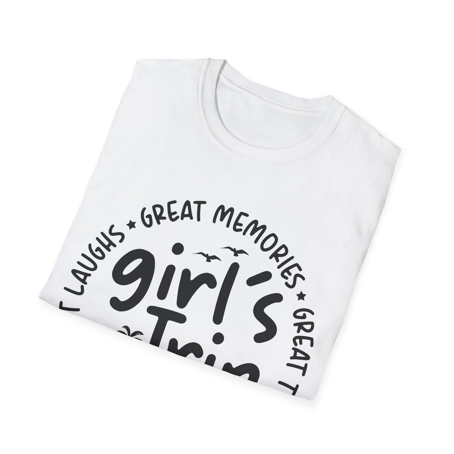 Girl's Trip 2026 Memories Friends Trip Matching Vacation T-Shirt For Men Women T-Shirt