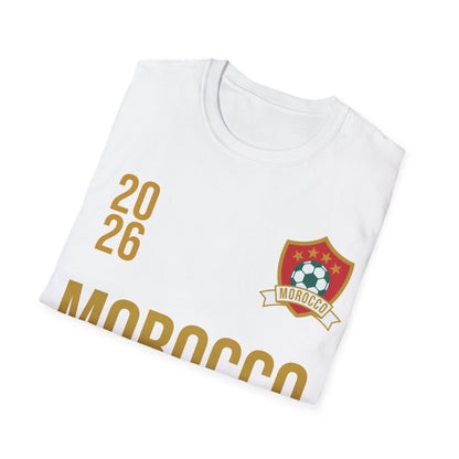 Moroco Soccer Tee Flag Football Shirt Gift USA 2026 T-Shirt