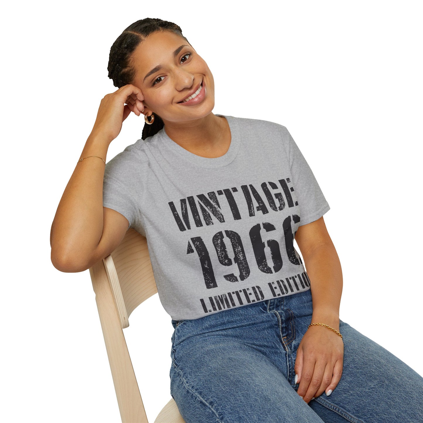 Funny Vintage 1966 60th Birthday Gifts 60 Year Old T-Shirt For Men Women