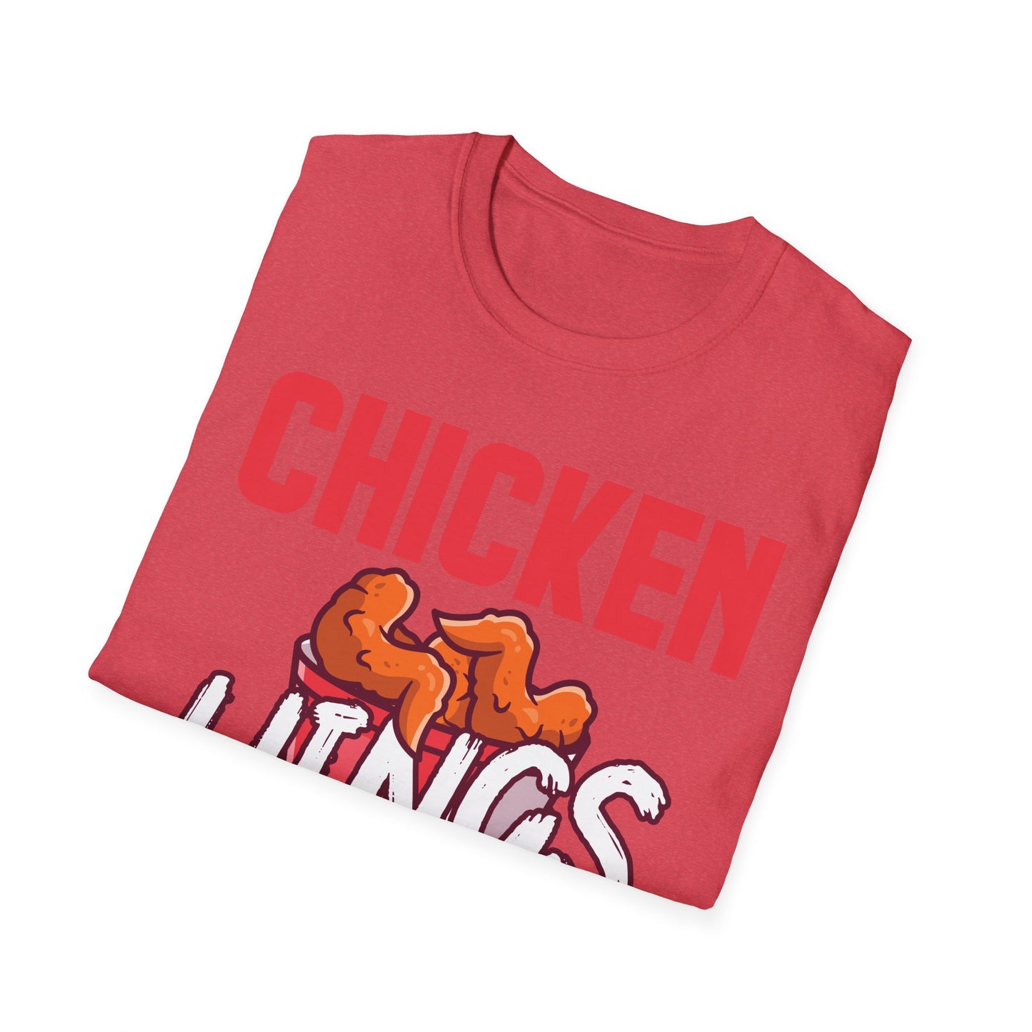 Funny Chicken Wings Matter Funny Chicken Wings Food Lover Foodie T-Shirt