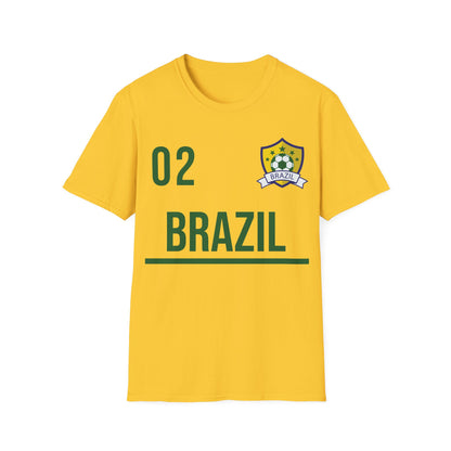 Brazil Soccer Tee Flag Football Champ 2002 Gift 2026 T-Shirt