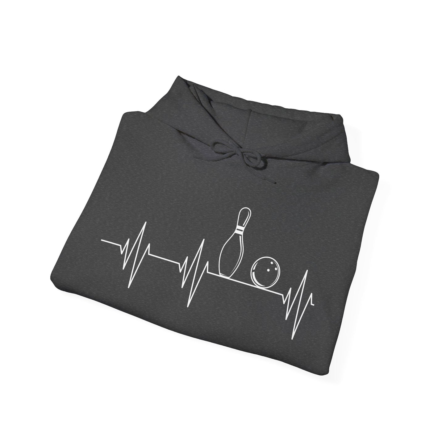 Funny Bowling Gift Cute EKG Bowlers League Hoodie For Men Women Hoodie