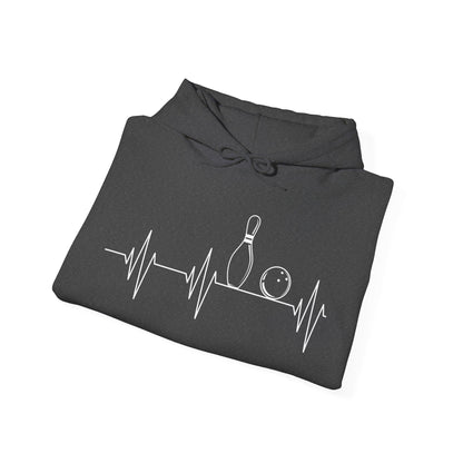 Funny Bowling Gift Cute EKG Bowlers League Hoodie For Men Women Hoodie