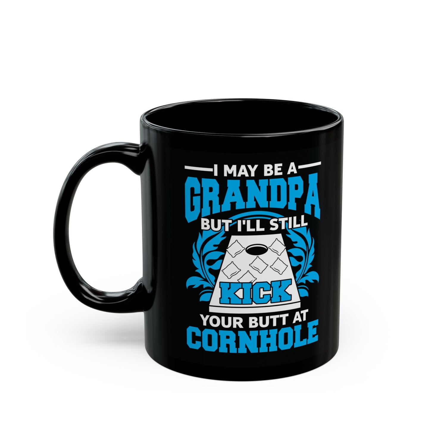Funny Cornhole Grandpa Cornhole Grandfather Funny Coffee Mug