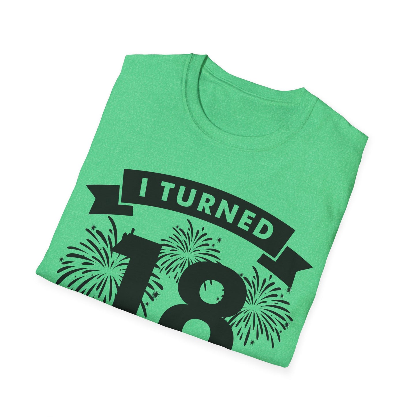 Funny I Turned 18 In 2026 18th Birthday Party Gift T-Shirt For Men Women
