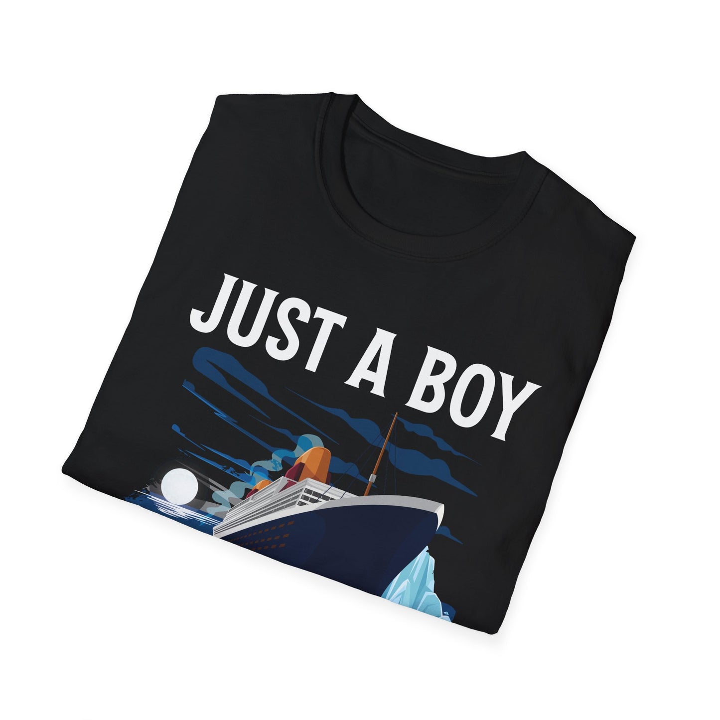 Just A Boy Who Just Loves The Rms Titanic Cruise Ship T-shirt For Men Women