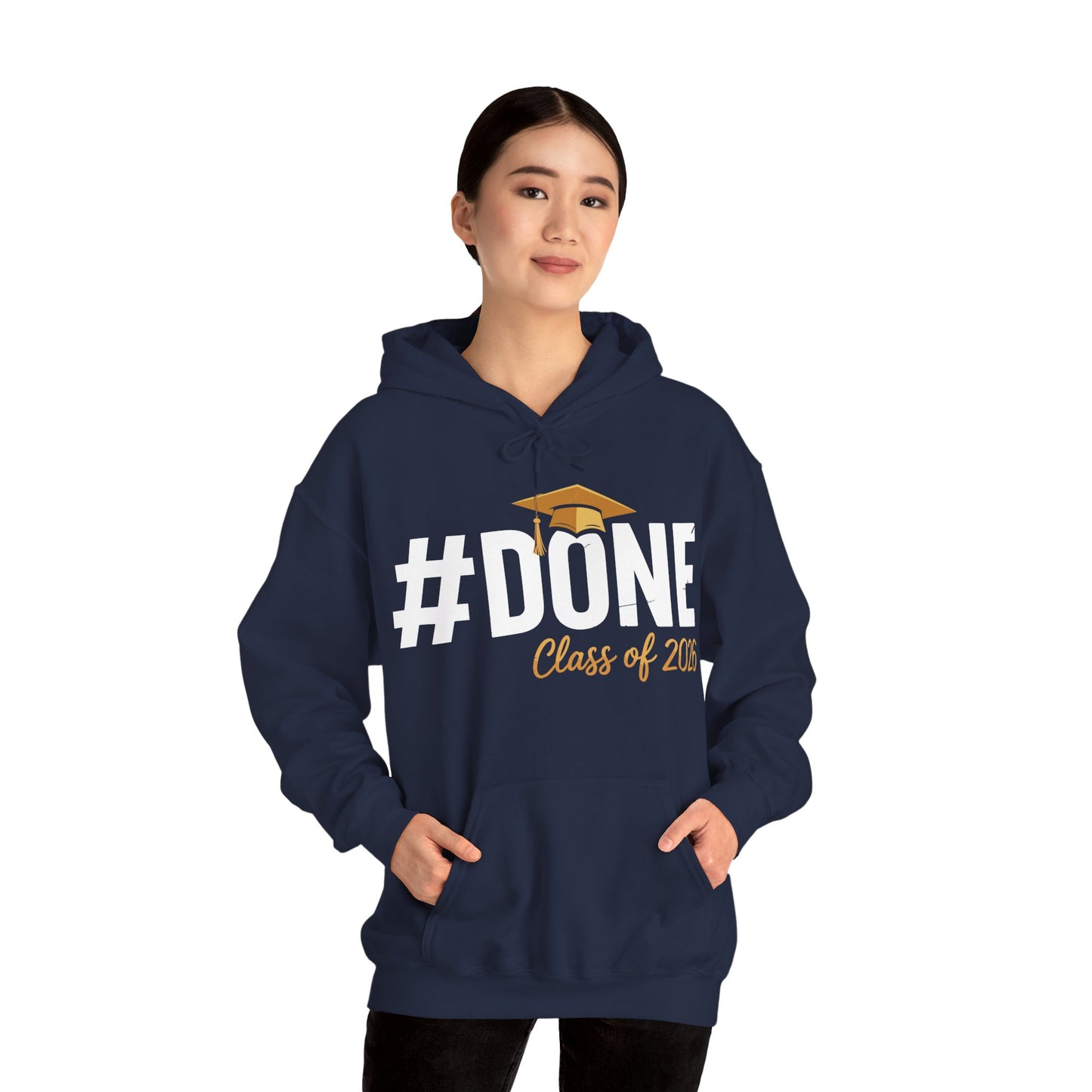 #Done Class of 2026 Graduation So Done Senior 2026 Grad Hoodie For Men Women