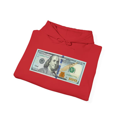Funny Pro Trump 100 Dollar Bill Donald Trump Signature 4th of July American Patriot Support Trump Gift Hoodie