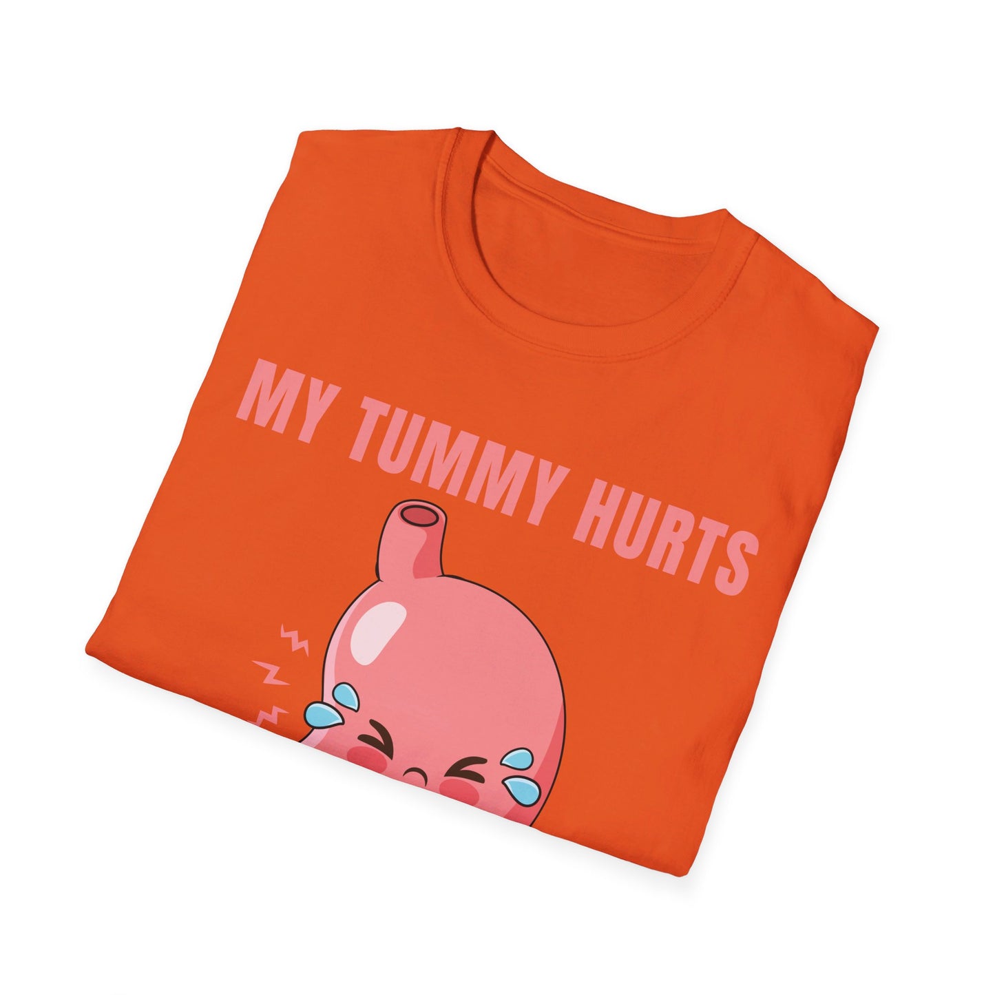 Funny My Tummy Hurts And I'm MAD At The Government Meme Sarcastic T-Shirt