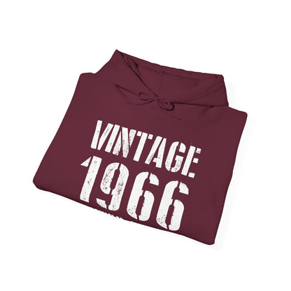 Funny Vintage 1966 60th Birthday Gifts 60 Year Old Hoodie For Men Women Hoodie