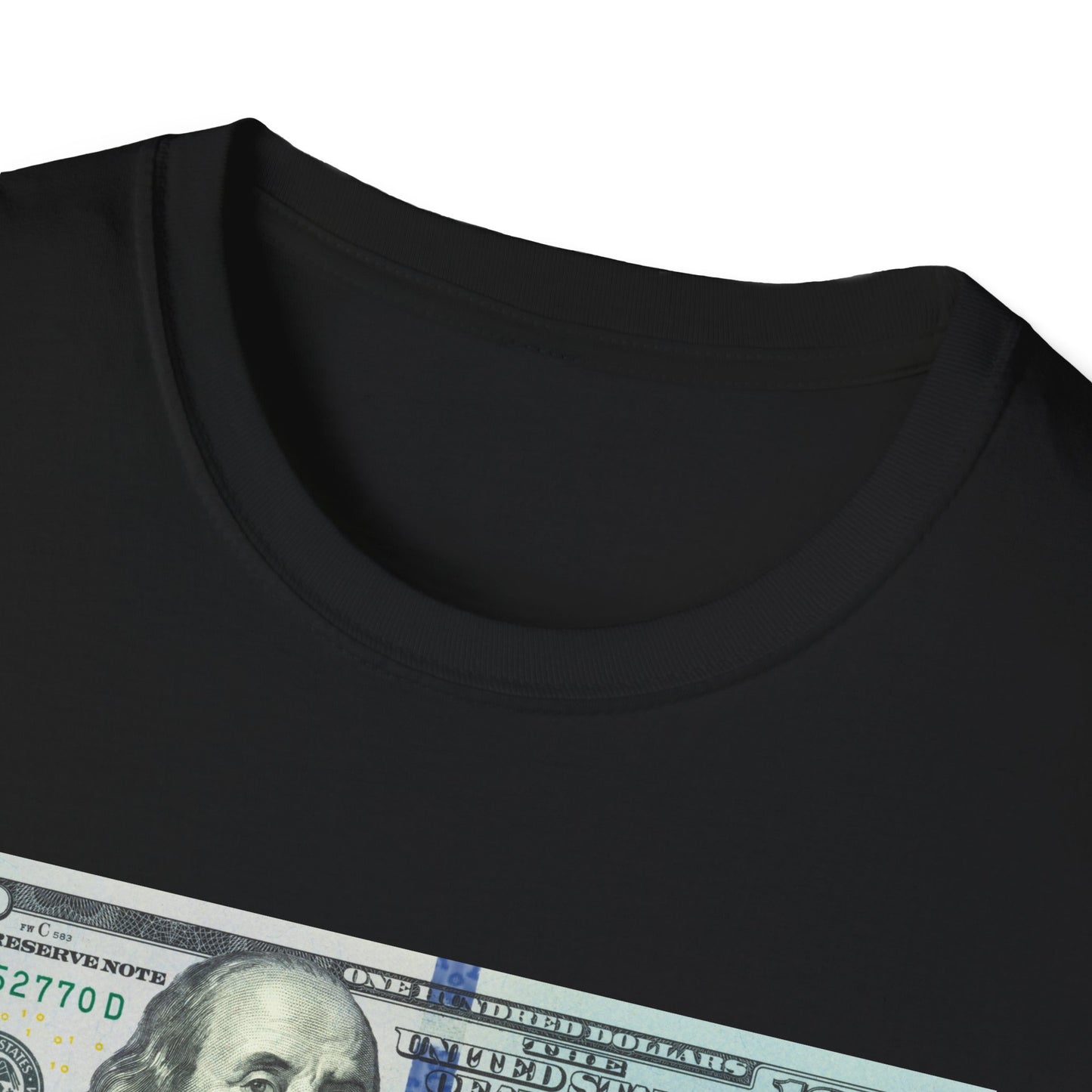 Funny Pro Trump 100 Dollar Bill Donald Trump Signature 4th of July American Patriot Support Trump Gift T-Shirt