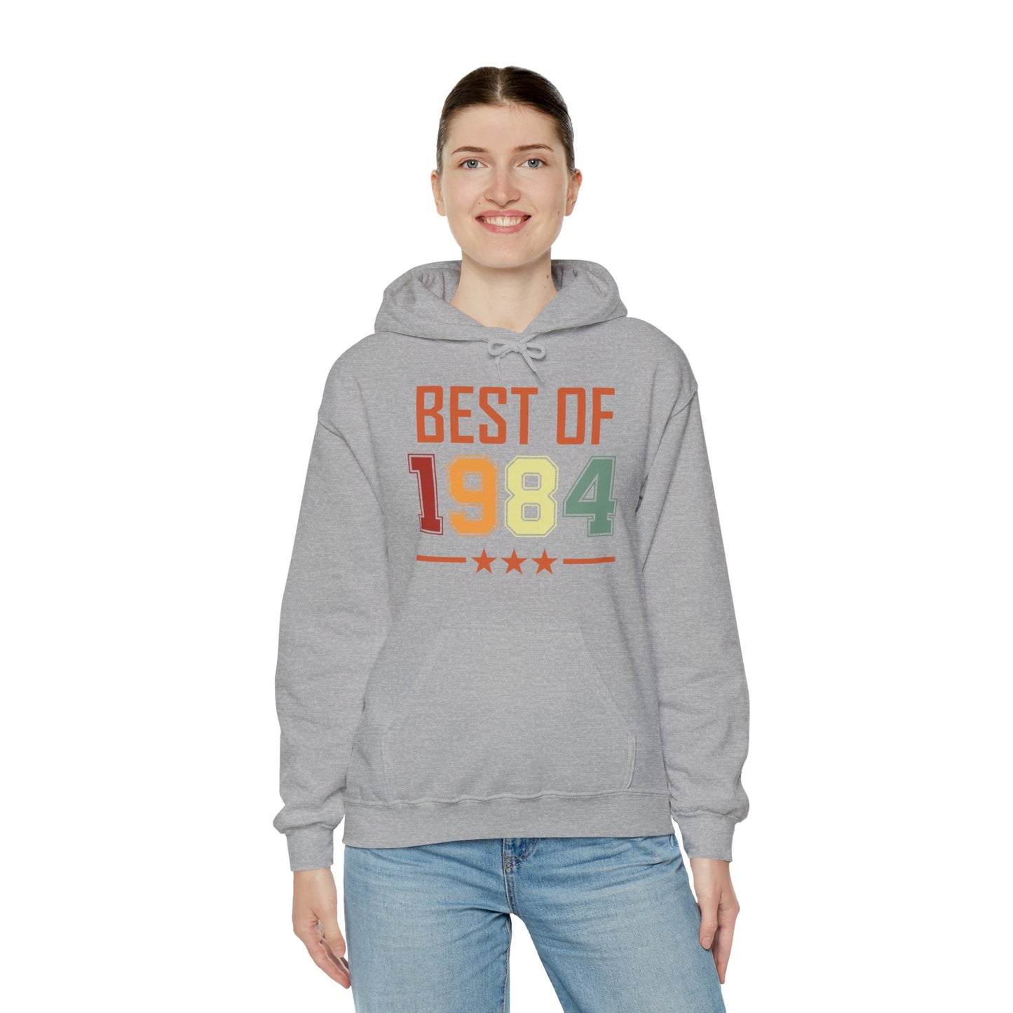 Funny Vintage Best of 1984 40 Year Old Gift 40th Birthday Hoodie For Men Women Hoodie