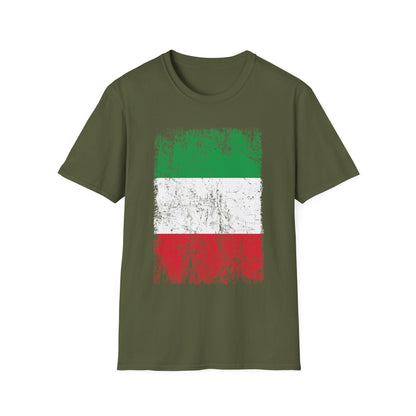 Italia Italy Flag Football Soccer Forza Azzurri T-Shirt for Men Women