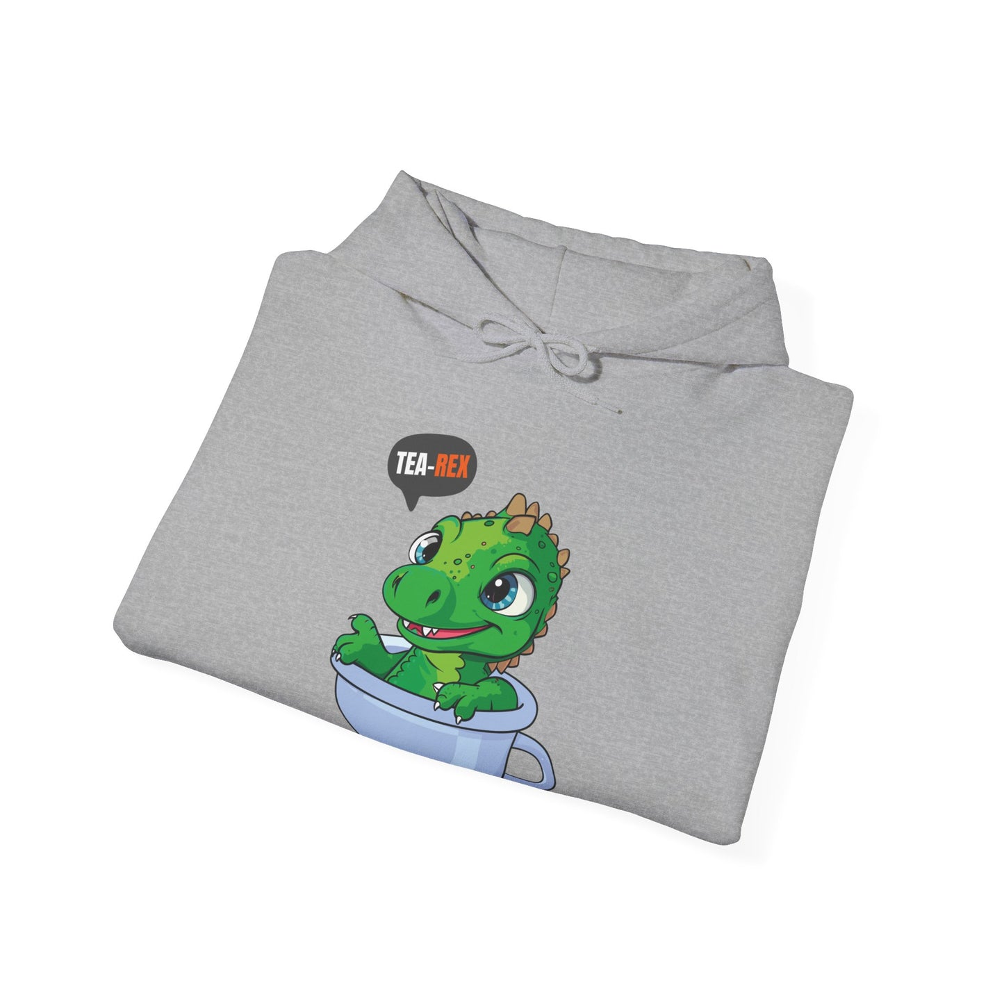 Tea-Rex In A Cup Cute T-Rex Dinosaur Kawaii Coffee Tea Funny Dino Pun Hoodie For Men Women Hoodie