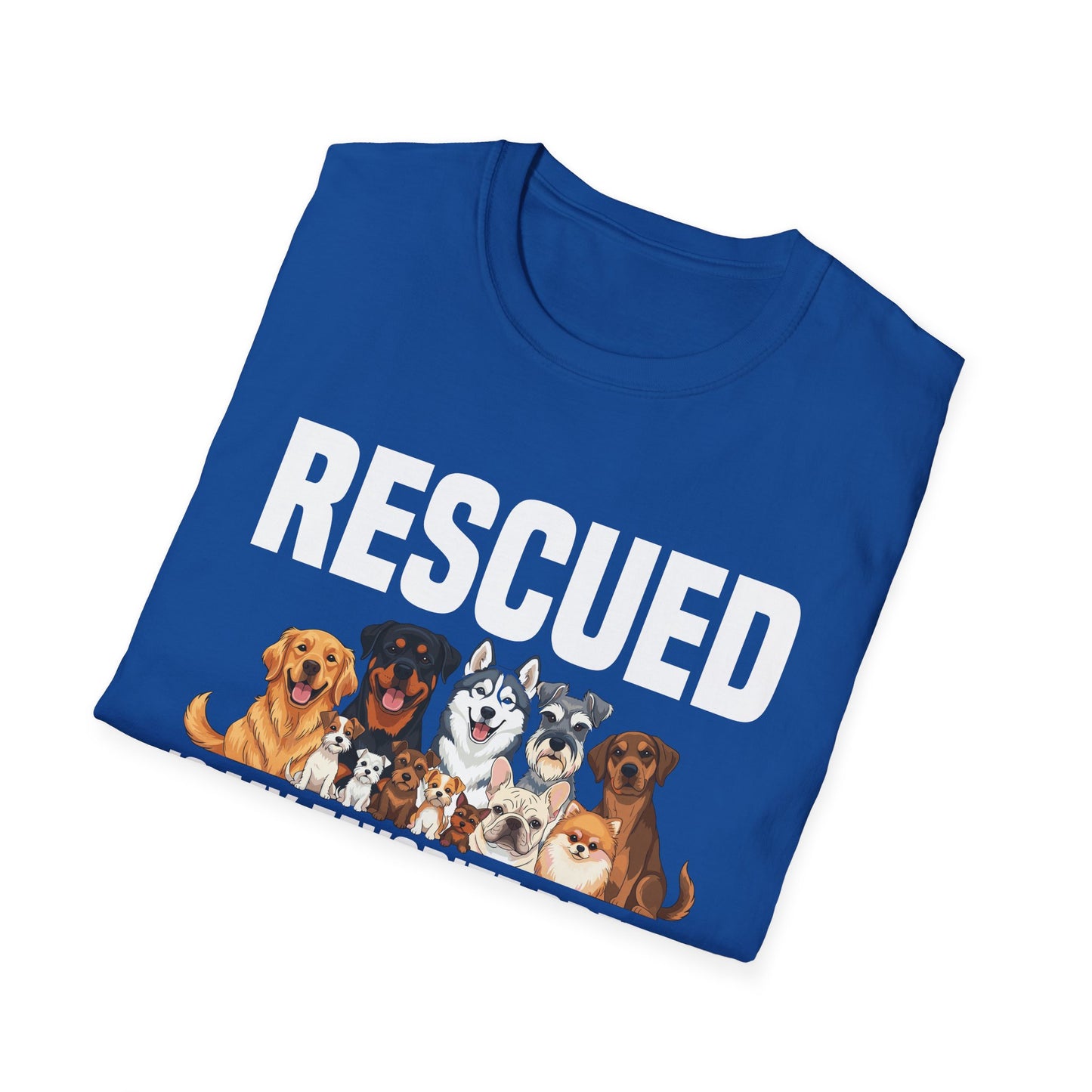 Rescued is My Favorite Breed Animal Rescue T-Shirt
