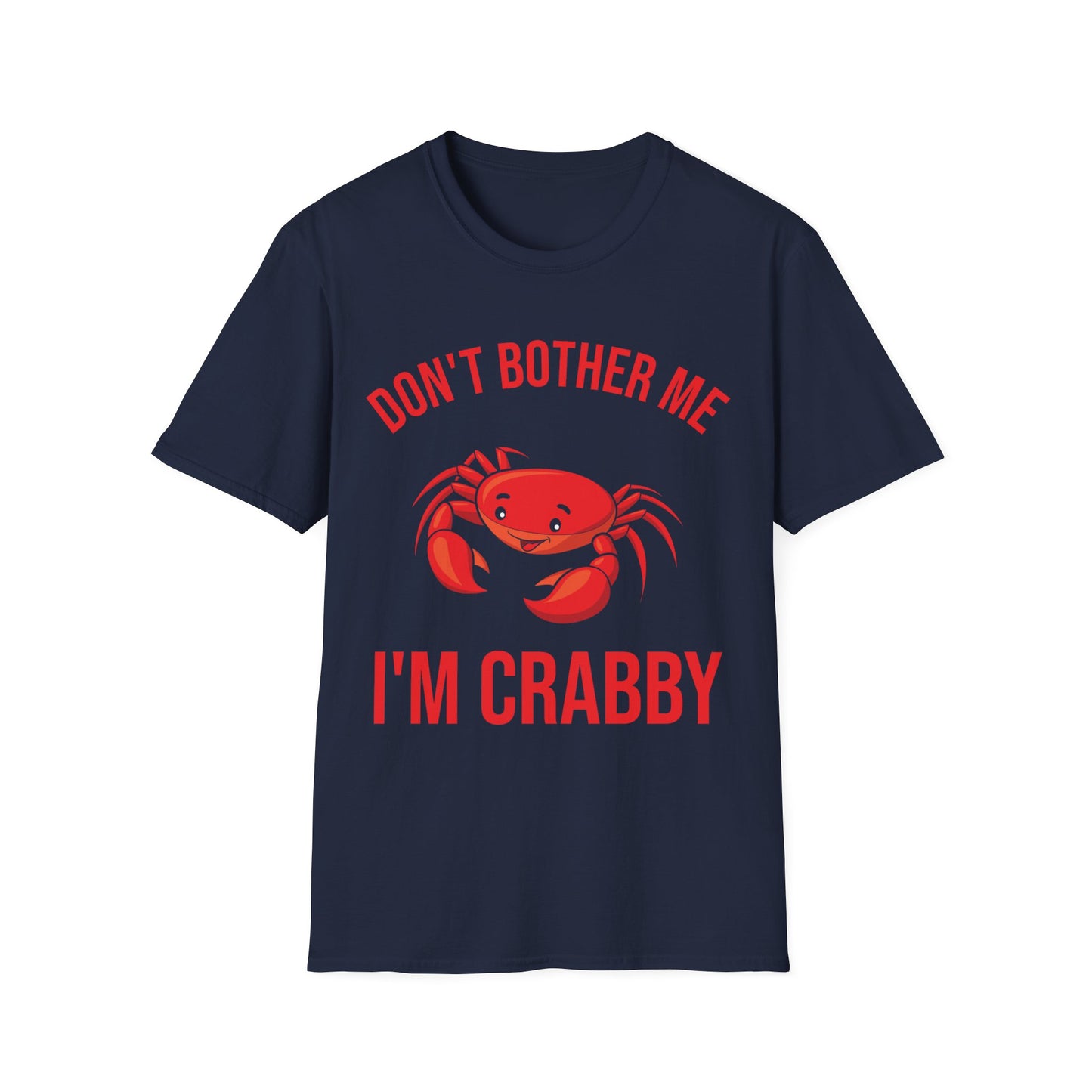 Funny Don't Bother Me I'm Crabby Crab Moody Person Tank Top For Men Women