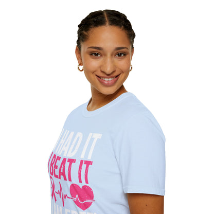Funny I Had It I Beat It I Am Free Breast Cancer Survivor T-Shirt For Men Women