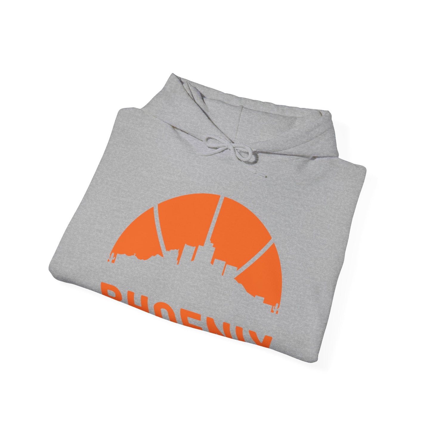 Phoenix Skyline Basketball B-Ball Arizona City Retro Hoodie For Men Women