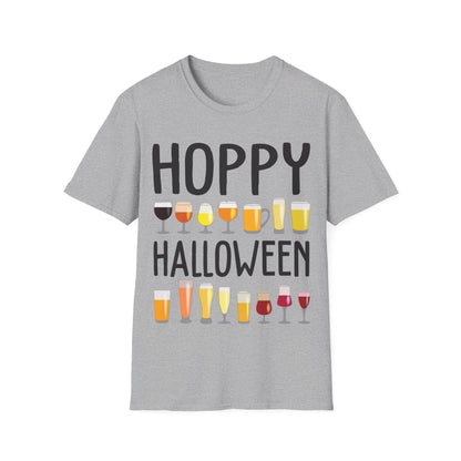 Funny Hoppy Halloween Halloween Beer Drinking Party T-Shirt Men Women