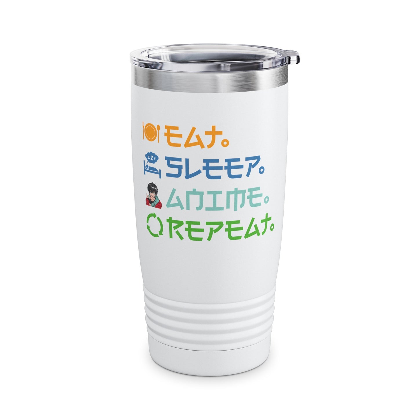 Eat Sleep Anime Repeat Funny Anime Lovers Tumbler For Men Women Tumbler