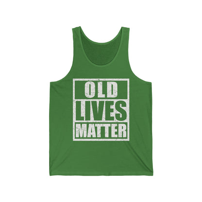 Old Lives Matter Grandpa Grandma 40th 50th 60th Birthday Tank Tops For Men Women