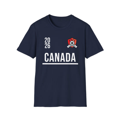 Canada Soccer Tee Flag Football Shirt Gift 2026 T-Shirt