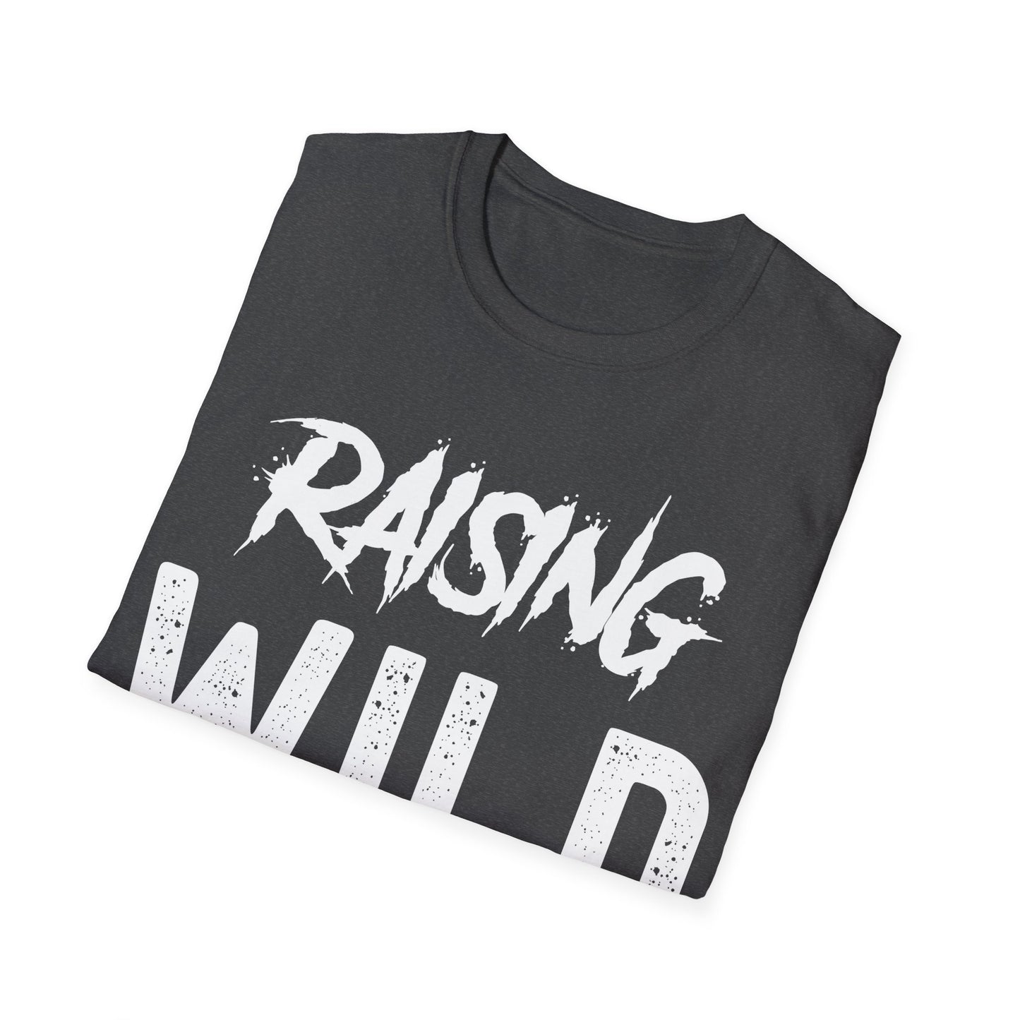 Womens Raising Wild Things Mom Cute Mothers Day Birthday T-Shirt