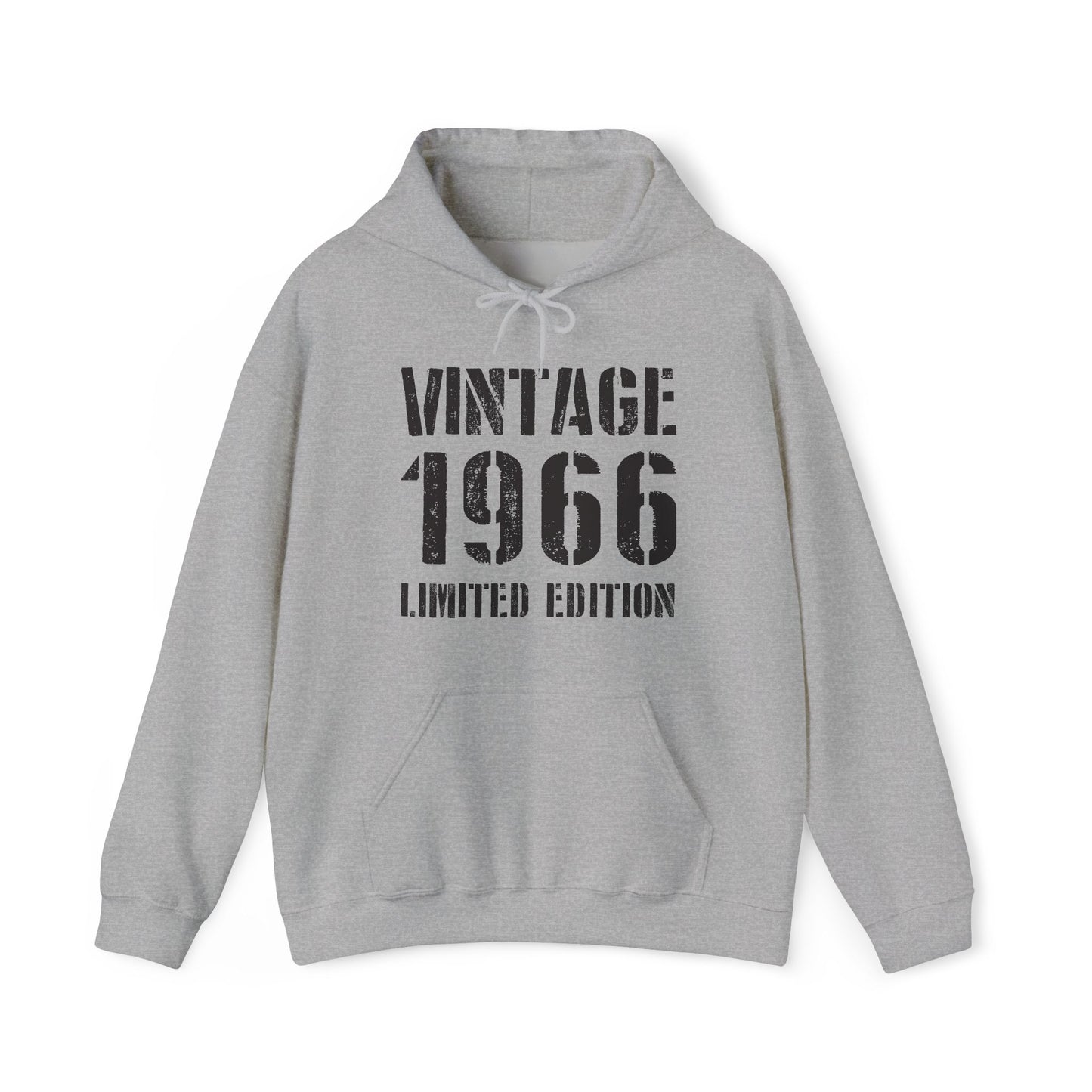 Funny Vintage 1966 60th Birthday Gifts 60 Year Old Hoodie For Men Women Hoodie