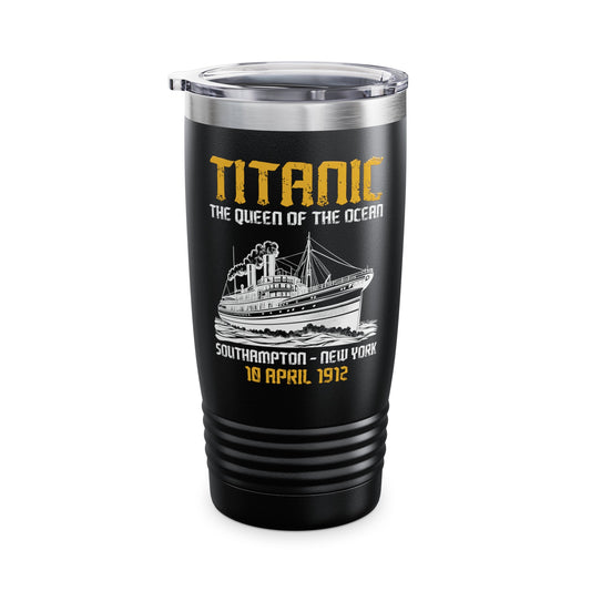 Vintage RMS Titanic 1912 Distressed Sea Sailing Ship Ocean Tumbler For Men Women Tumbler