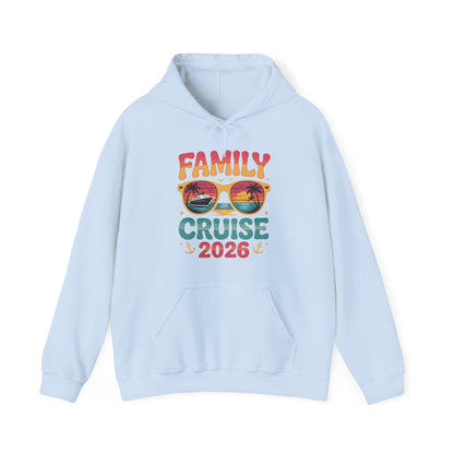 Family Cruise 2026 Summer Vacation Matching Family Cruise Hoodie For Men Women