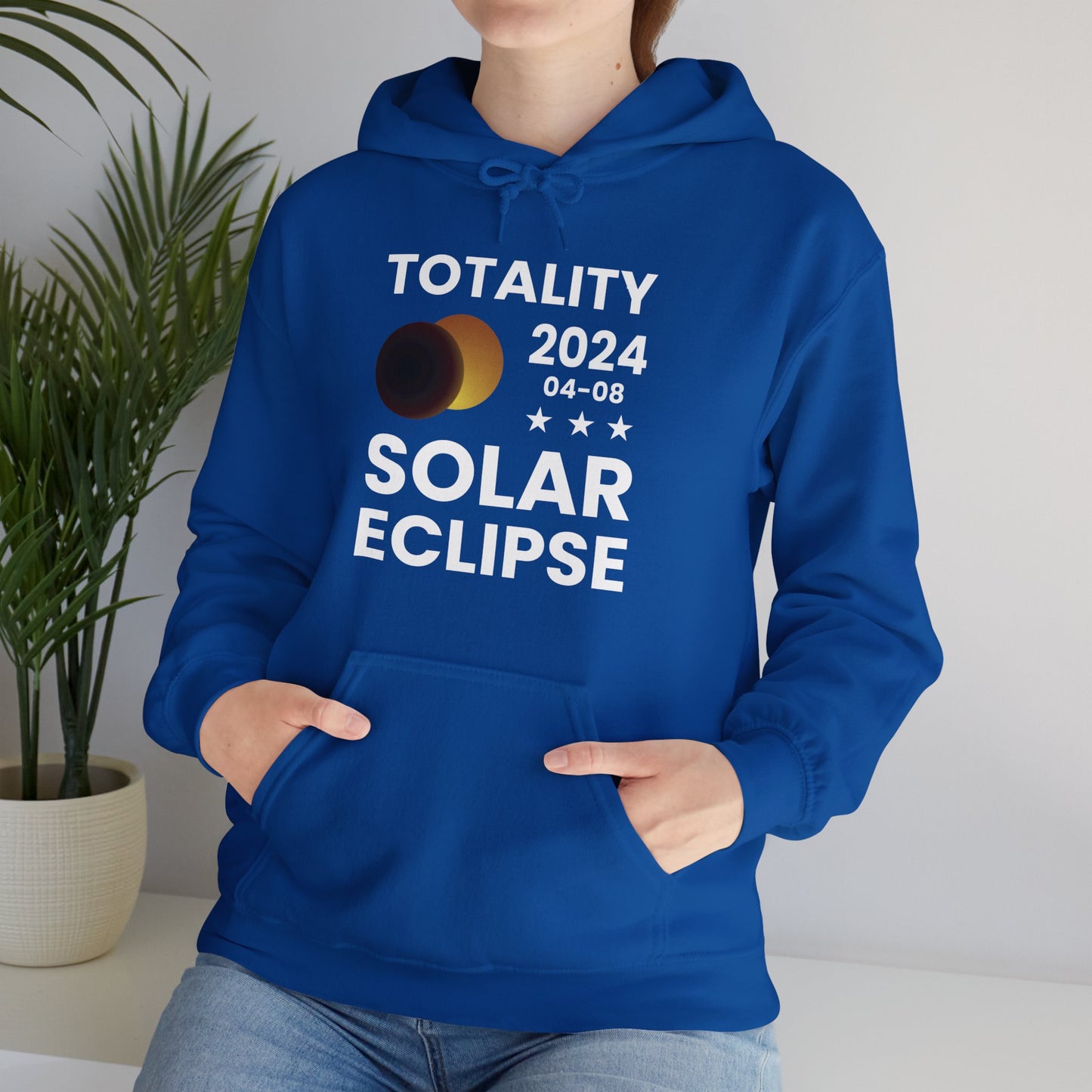 Totality Solar Eclipse 2024 America Retro Total Eclipse Hoodie For Men Women Hoodie