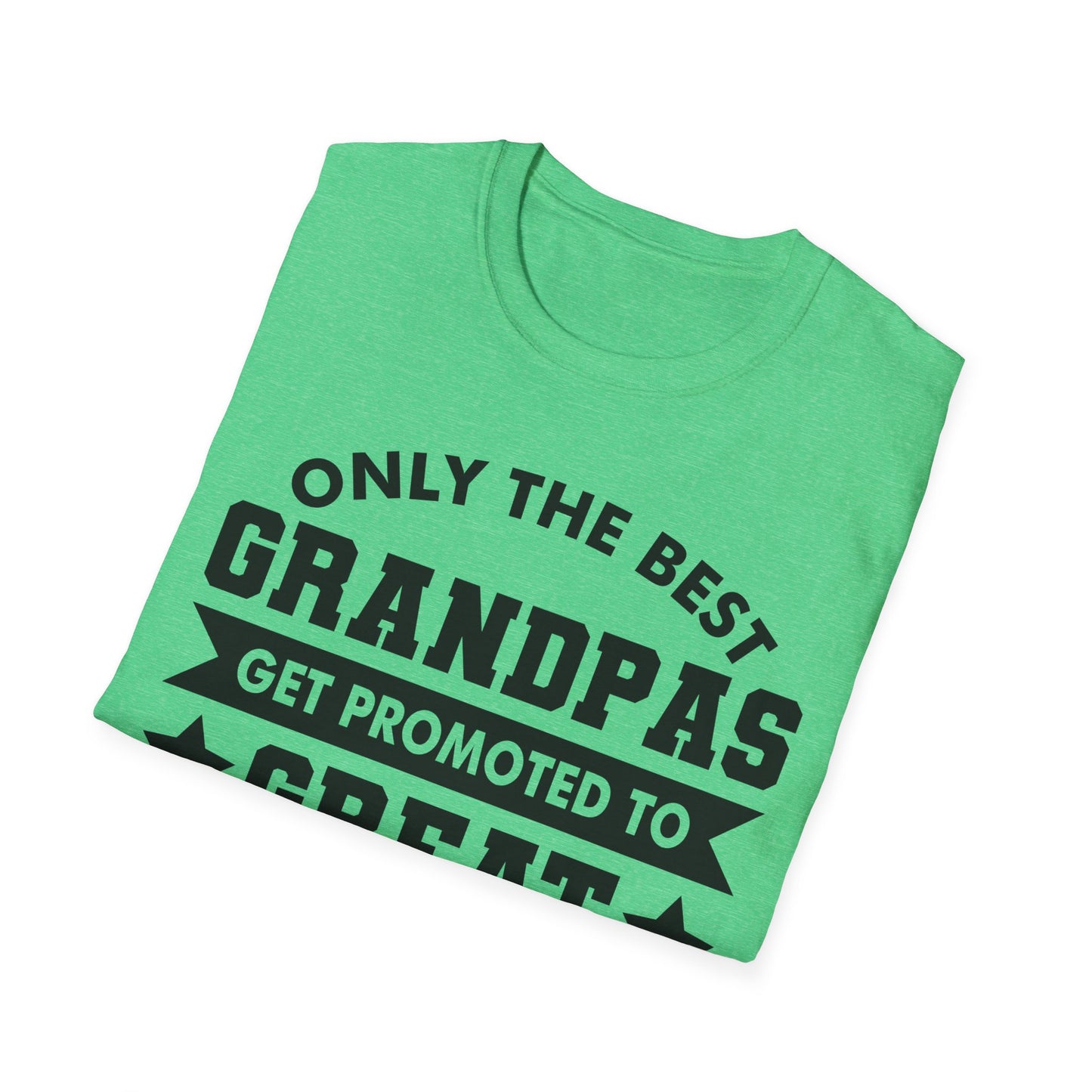 Funny Only The Best Grandpas Get Promoted To Great Grandpa 2024 T-shirt For Men Women