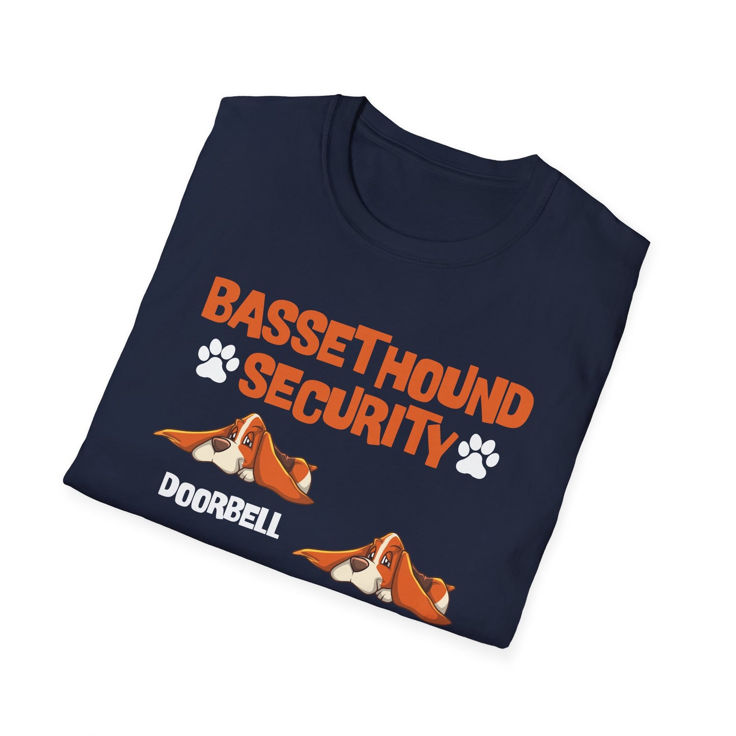 Basset Hound Security Cute Animal Funny Dog Pet Lover Puppy T-Shirt For Men Women T-Shirt