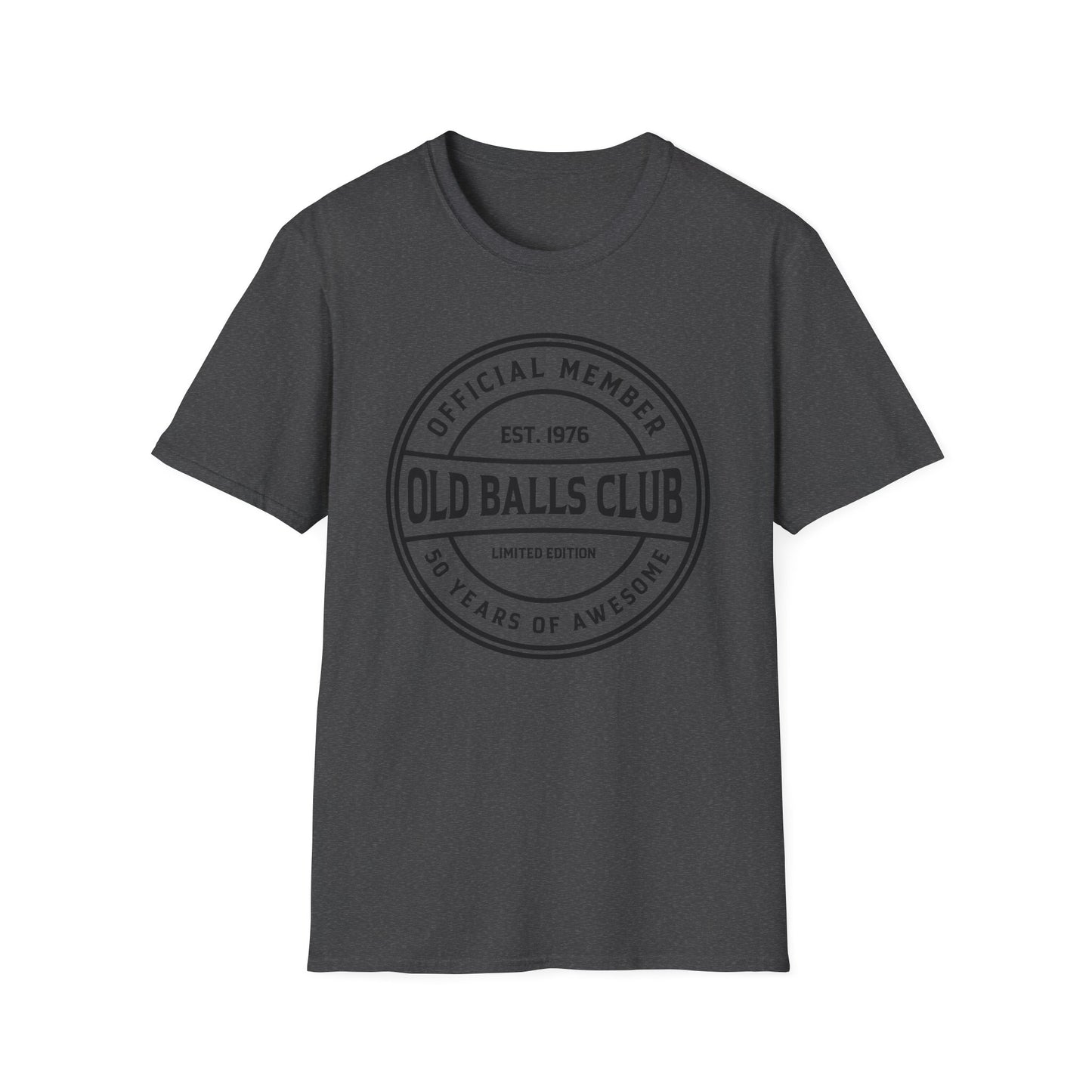 Mens Old Balls Club 50 Years Awesome Fifty 50th Birthday Grandpa T-Shirt