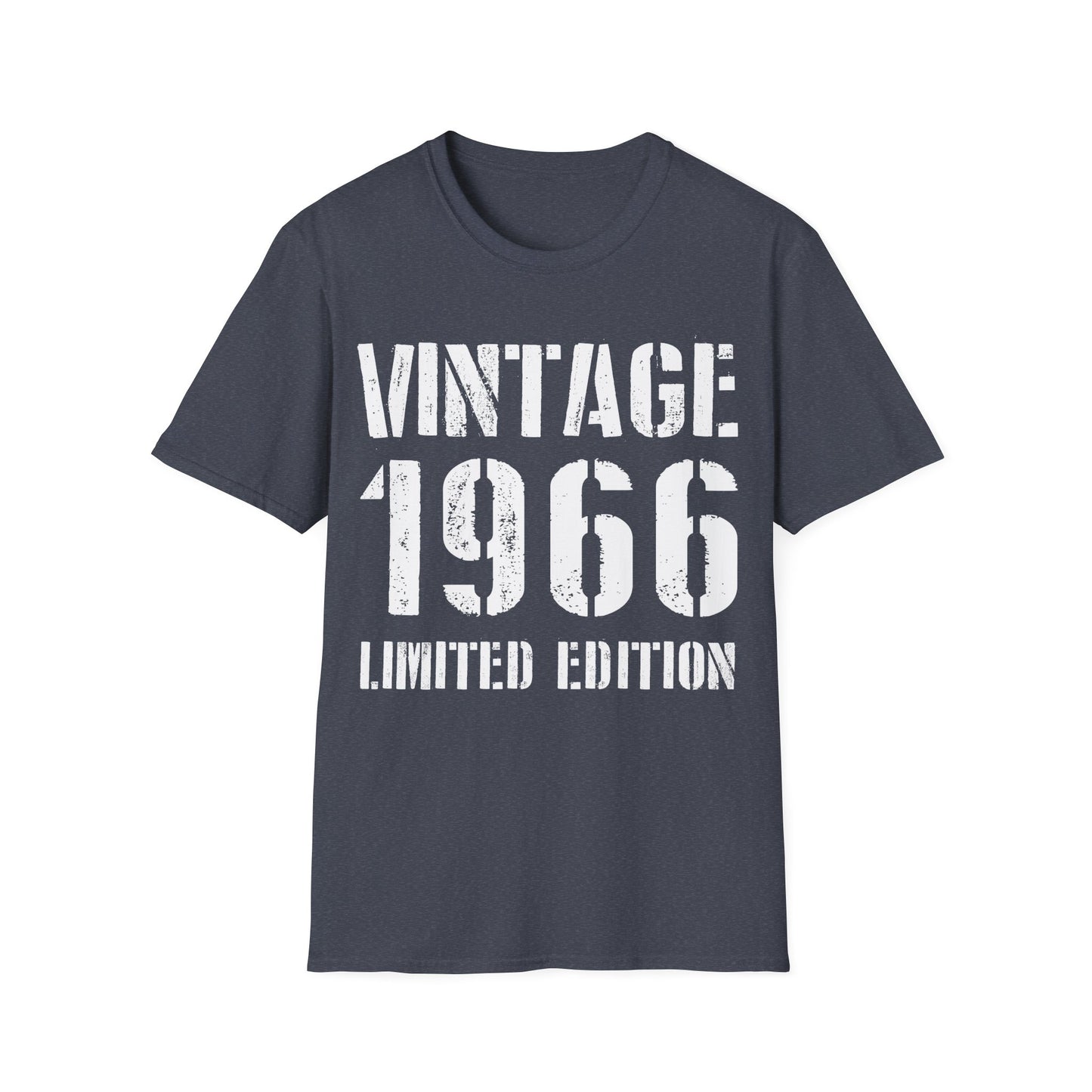 Funny Vintage 1966 60th Birthday Gifts 60 Year Old T-Shirt For Men Women