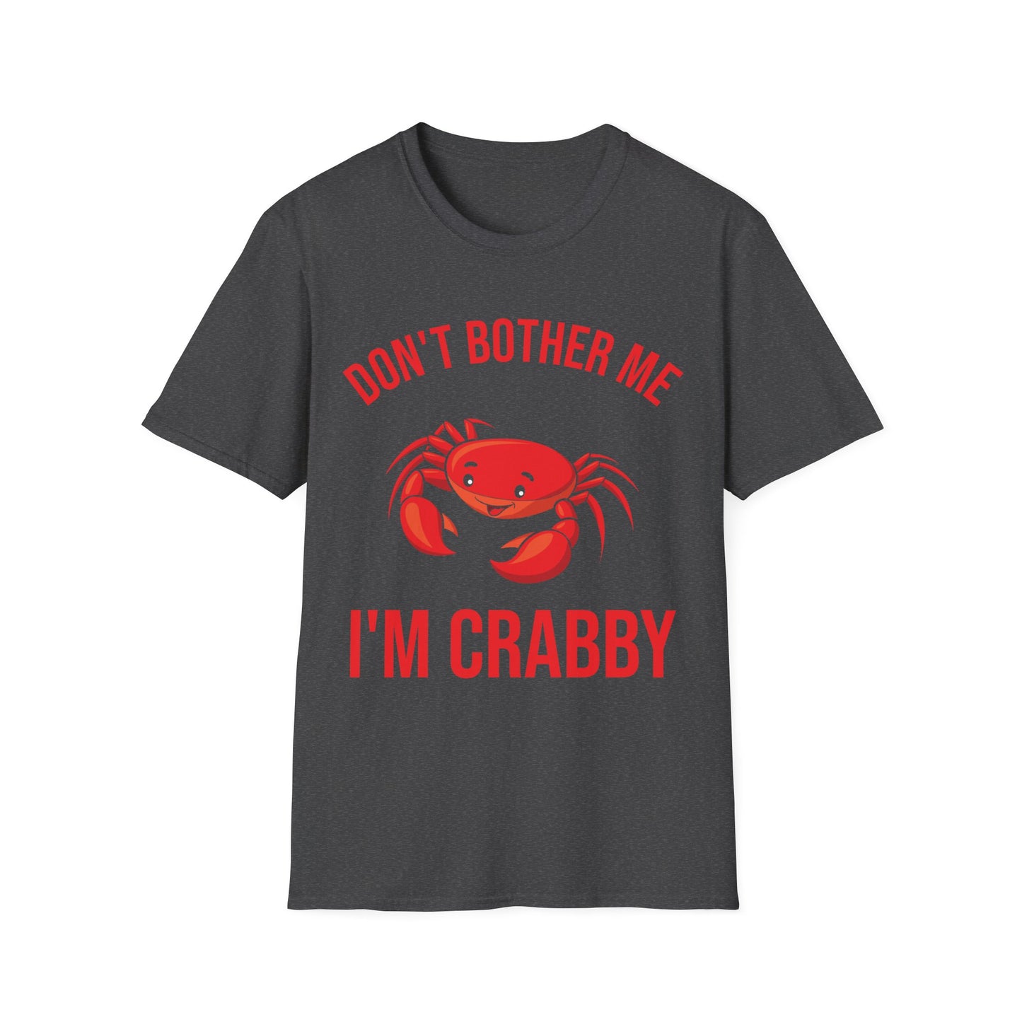 Funny Don't Bother Me I'm Crabby Crab Moody Person Tank Top For Men Women