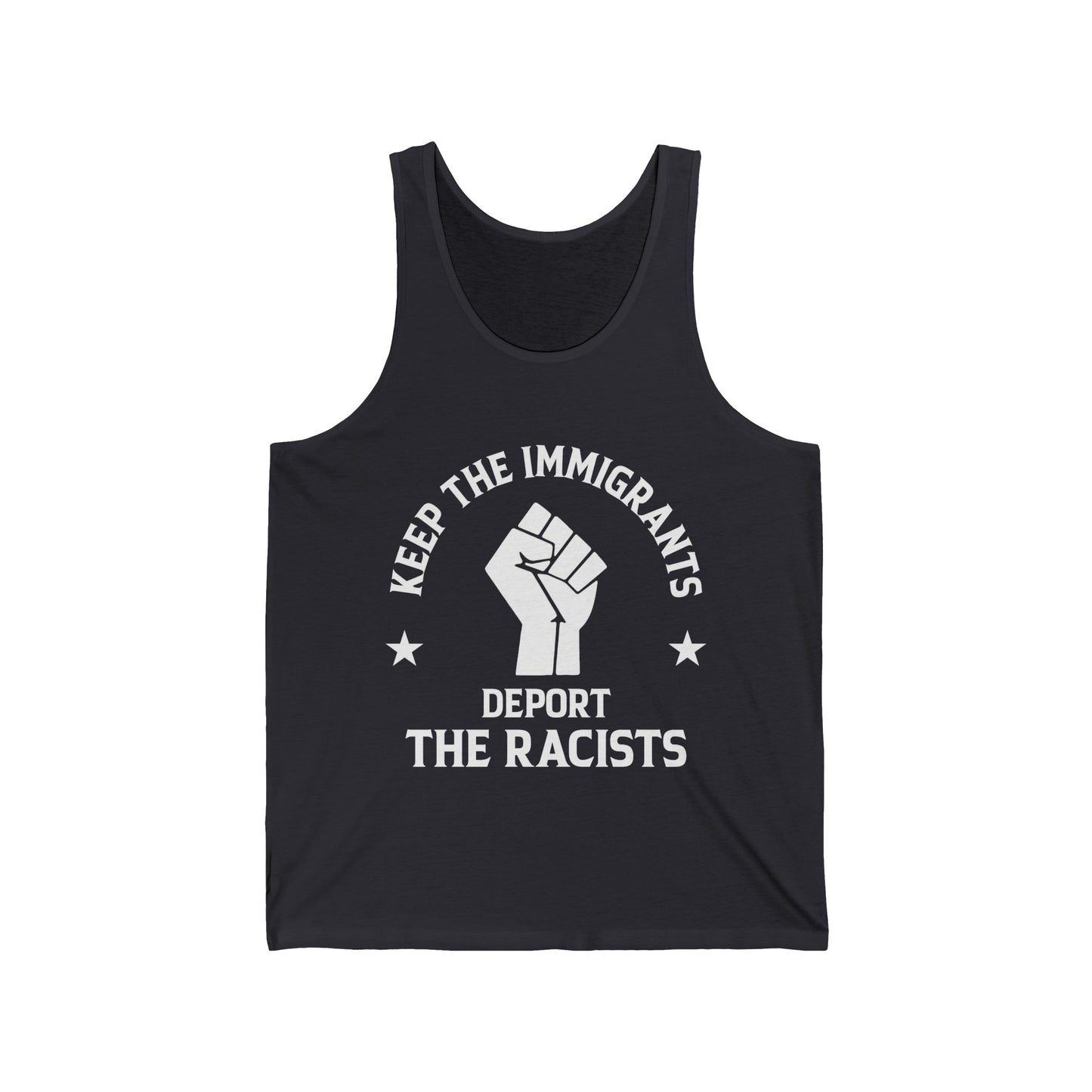 Anti Racism Keep The Immigrants Deport The Racists African American Tank Tops